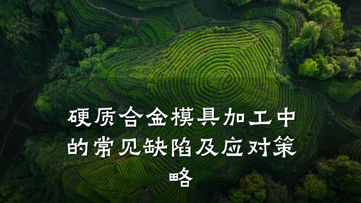 硬质合金模具加工中的常见缺陷及应对策略
