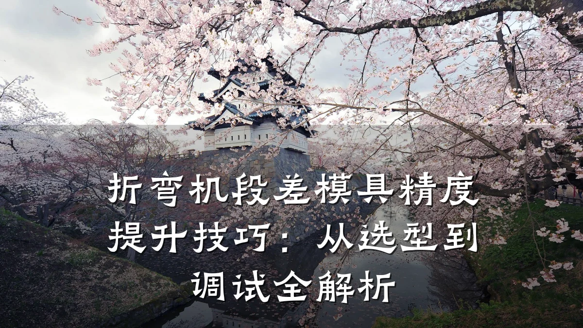 折弯机段差模具精度提升技巧:从选型到调试全解析