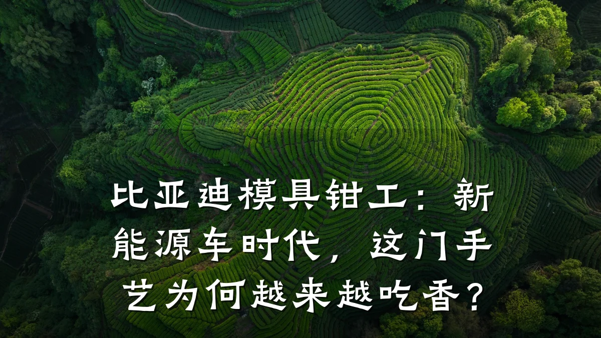 比亚迪模具钳工:新能源车时代,这门手艺为何越来越吃香?