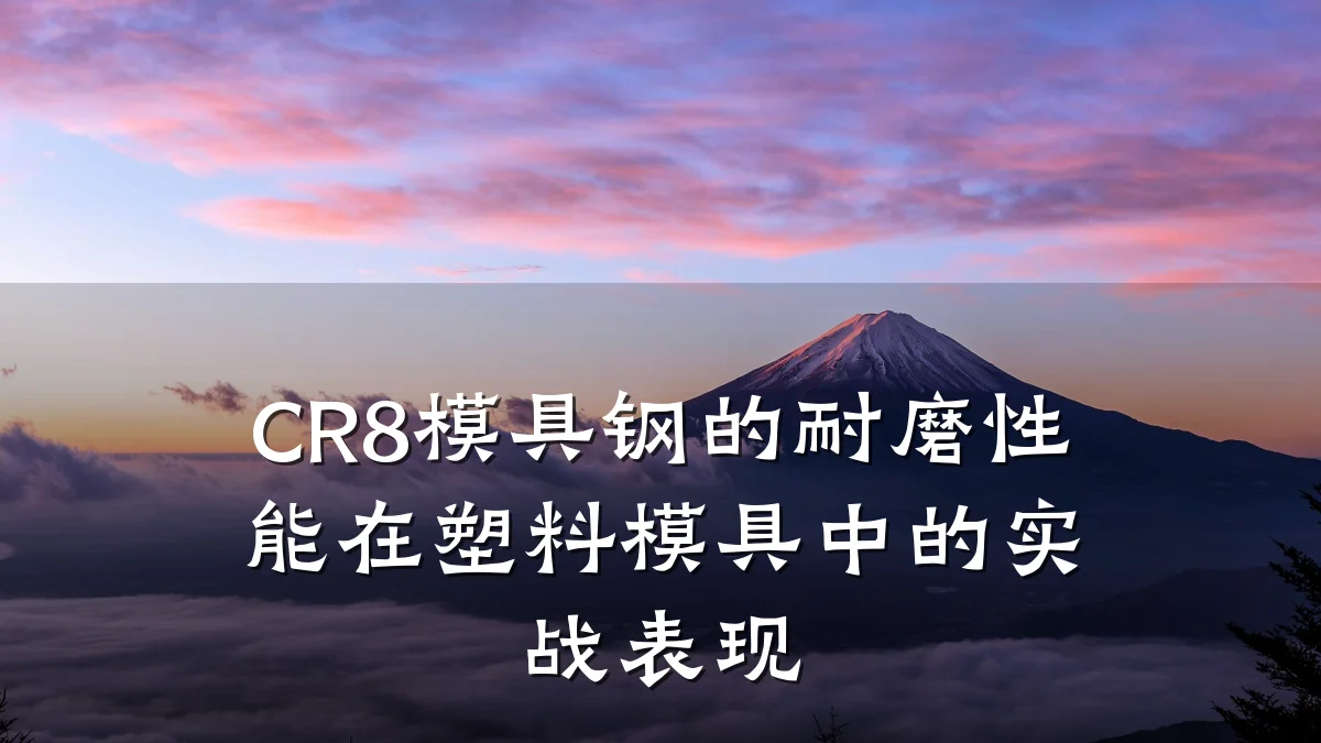 CR8模具钢的耐磨性能在塑料模具中的实战表现