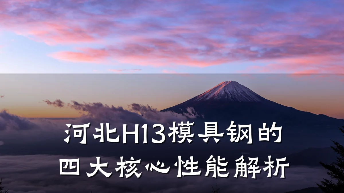 河北H13模具钢的四大核心性能解析