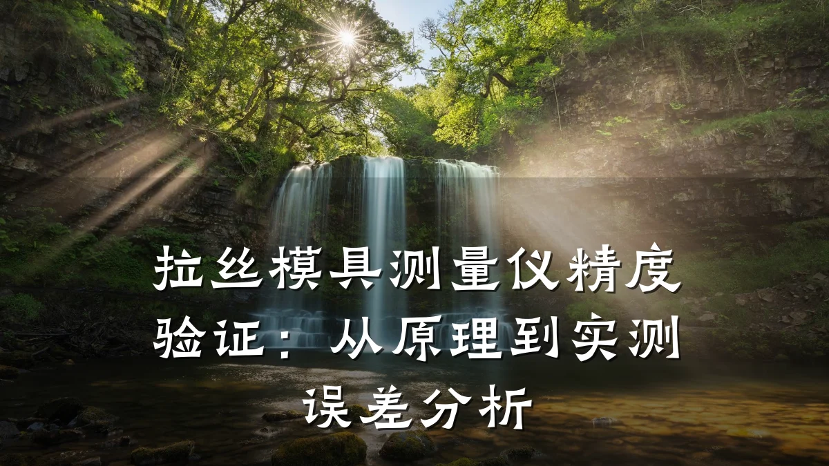 拉丝模具测量仪精度验证：从原理到实测误差分析