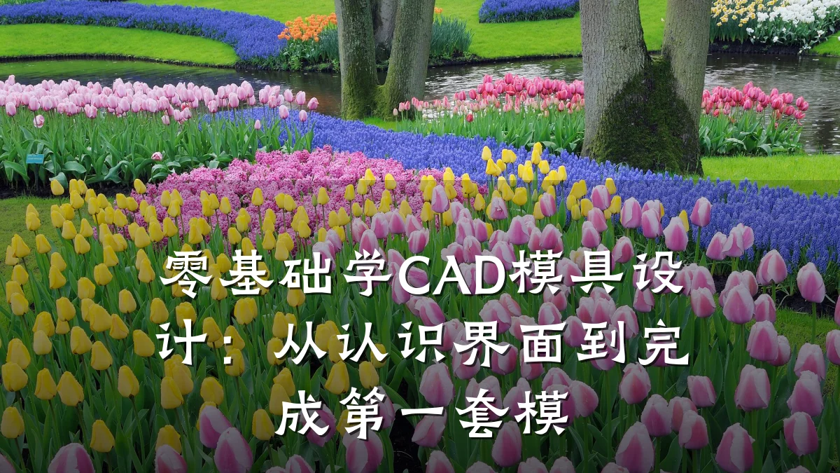 零基础学CAD模具设计:从认识界面到完成第一套模