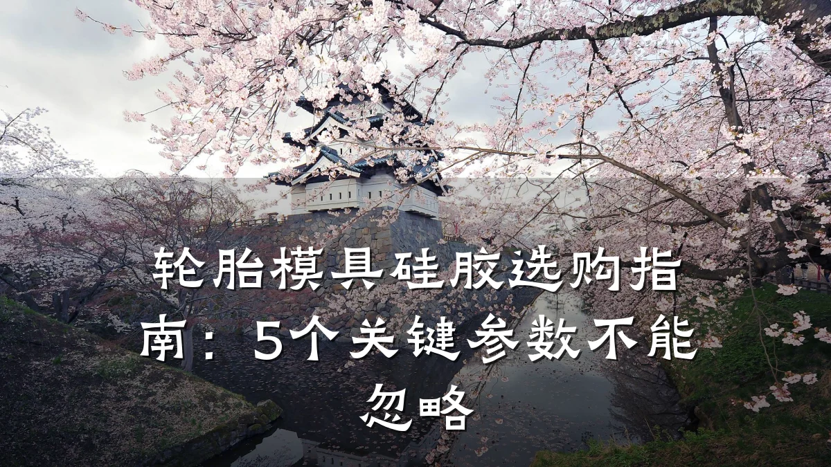 轮胎模具硅胶选购指南:5个关键参数不能忽略
