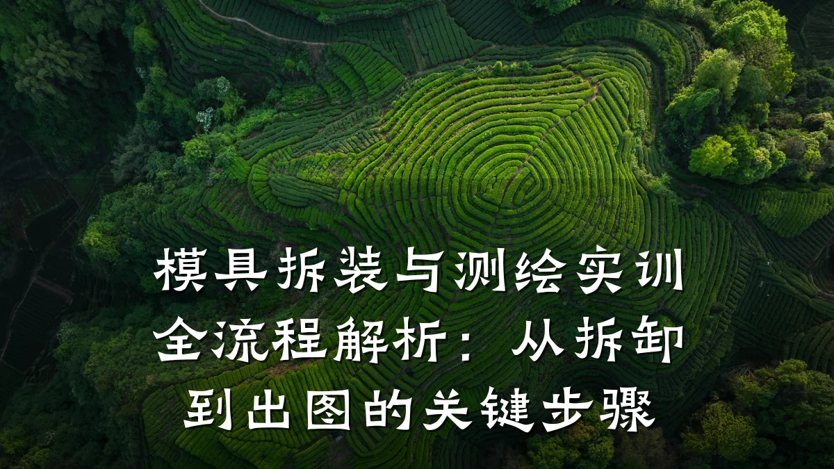 模具拆装与测绘实训全流程解析:从拆卸到出图的关键步骤