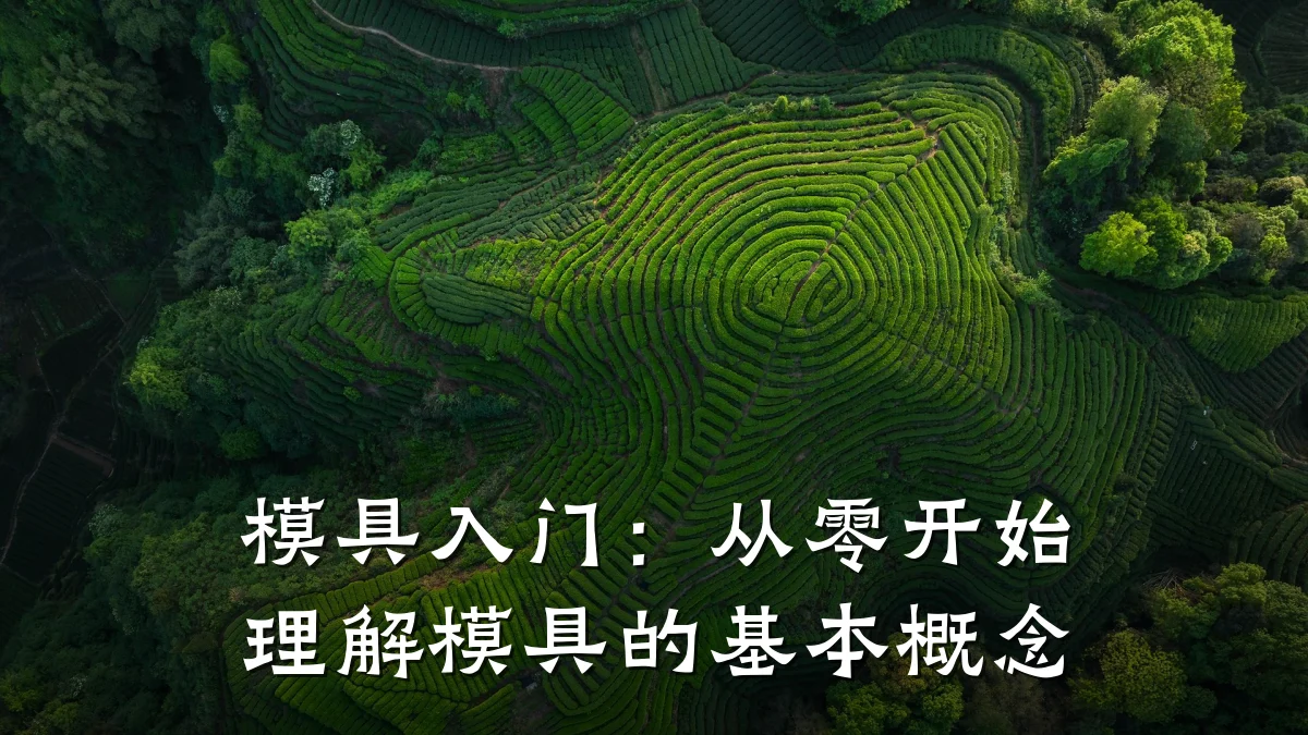 模具入门:从零开始理解模具的基本概念
