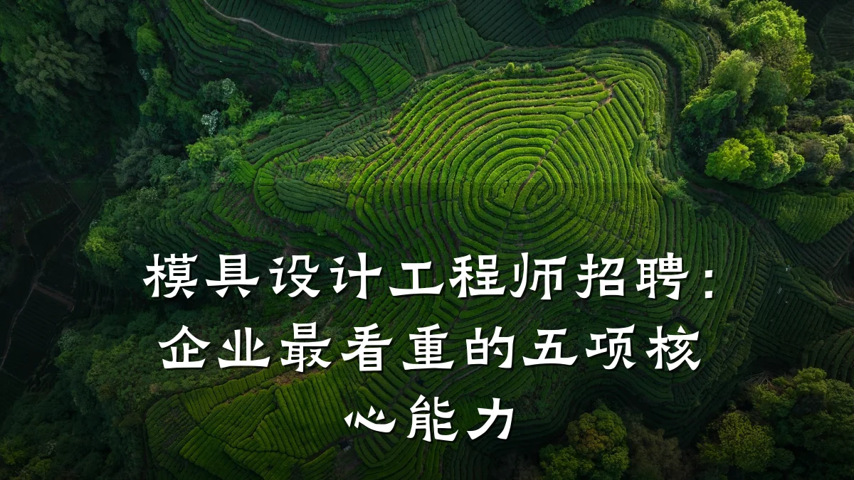 模具设计工程师招聘:企业最看重的五项核心能力