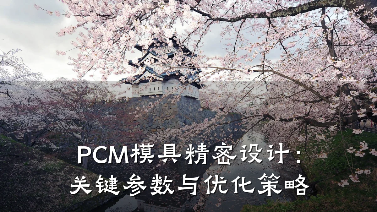 PCM模具精密设计：关键参数与优化策略