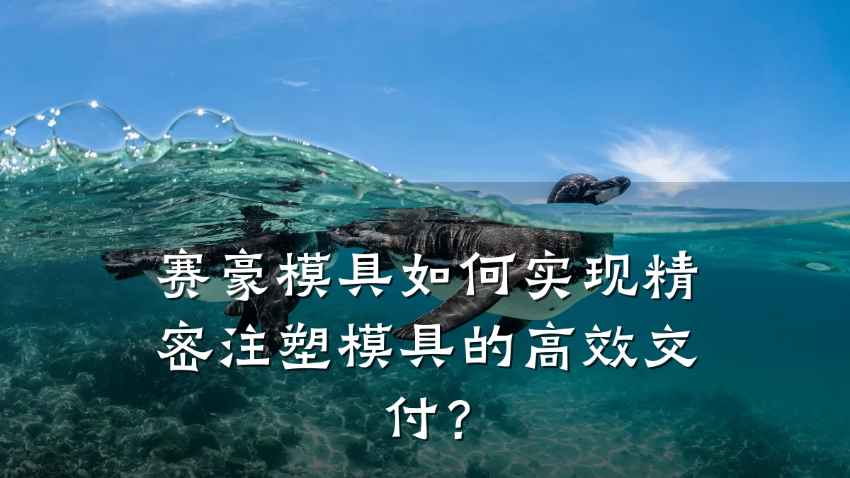 赛豪模具如何实现精密注塑模具的高效交付?
