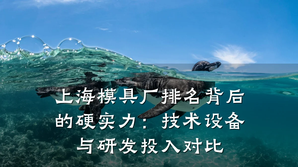 上海模具厂排名背后的硬实力:技术设备与研发投入对比