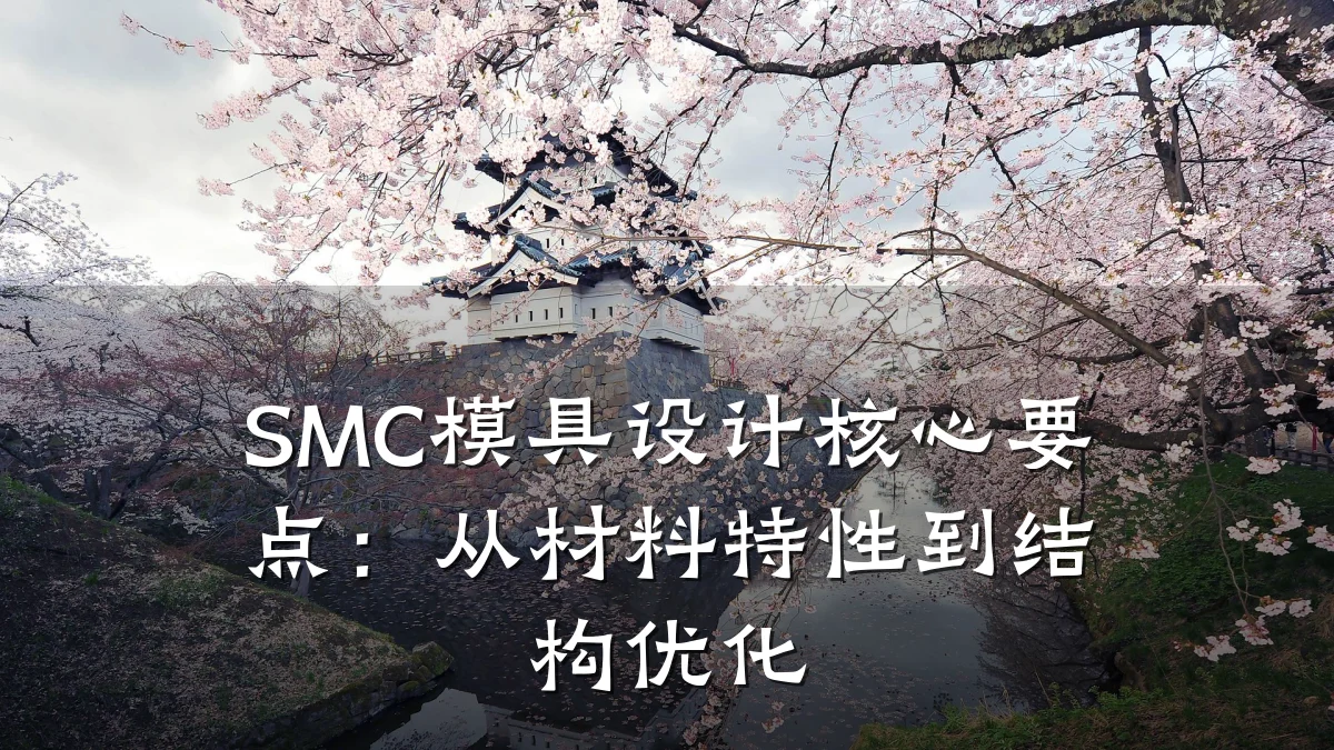 SMC模具设计核心要点:从材料特性到结构优化