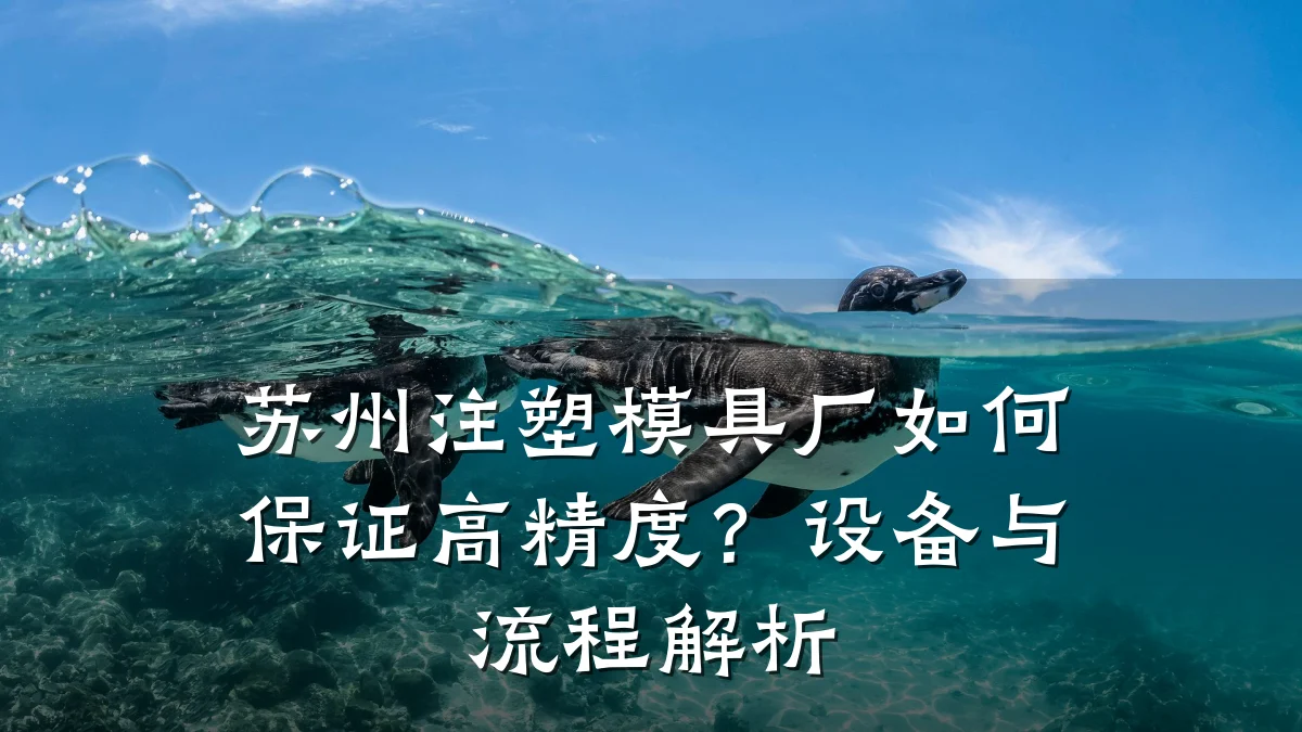 苏州注塑模具厂如何保证高精度?设备与流程解析